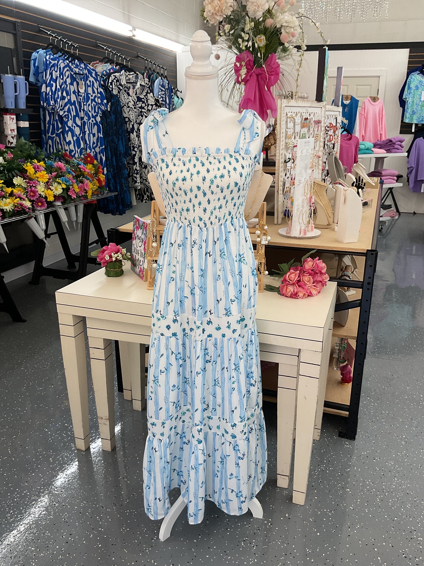 The Bluebell Meadow Dress