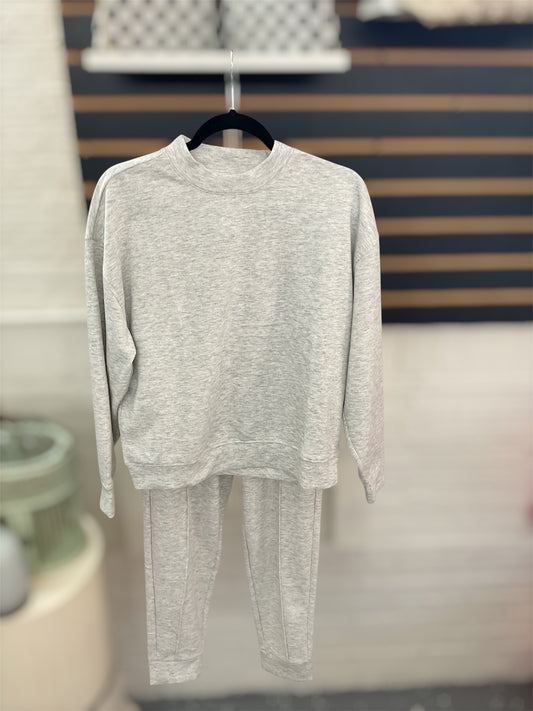 Heather Gray Lounge Set