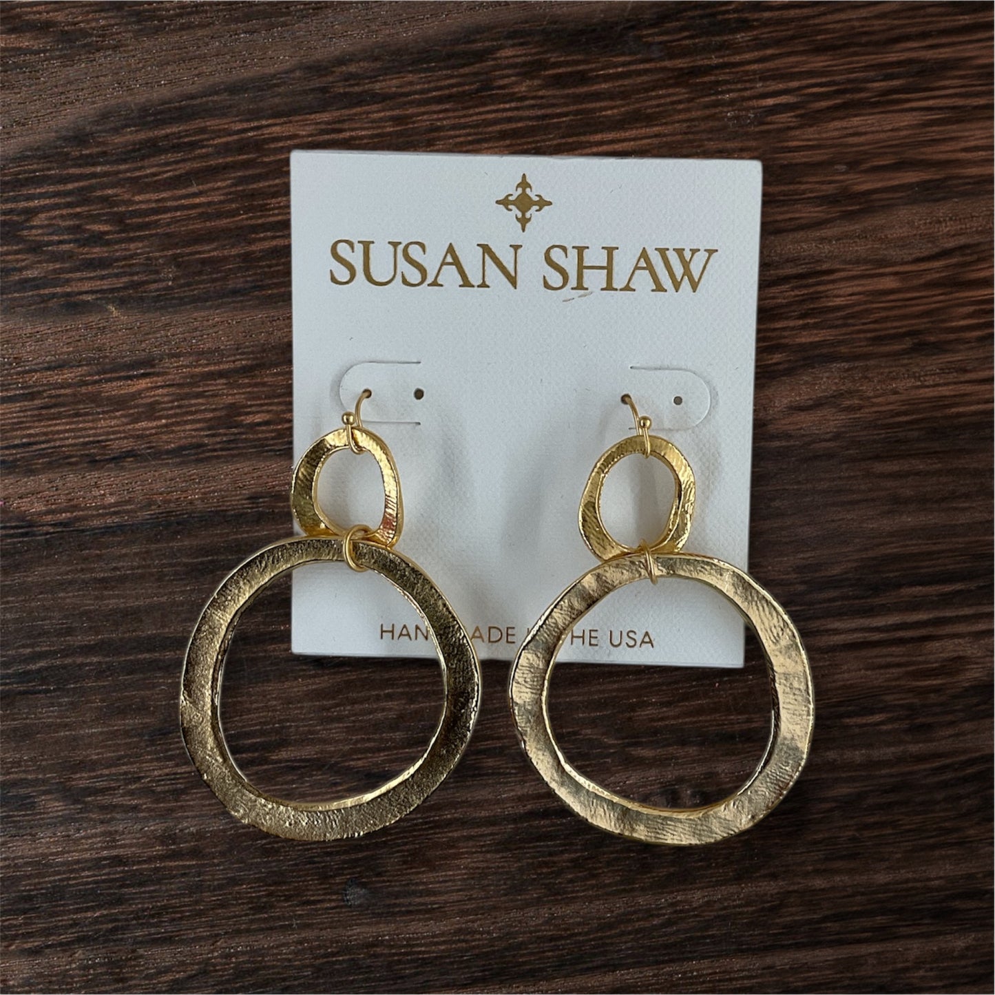 Susan Shaw Gold Earrings