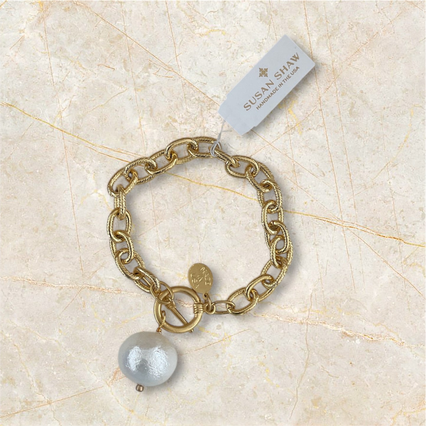 Susan Shaw Pearl Clasp
