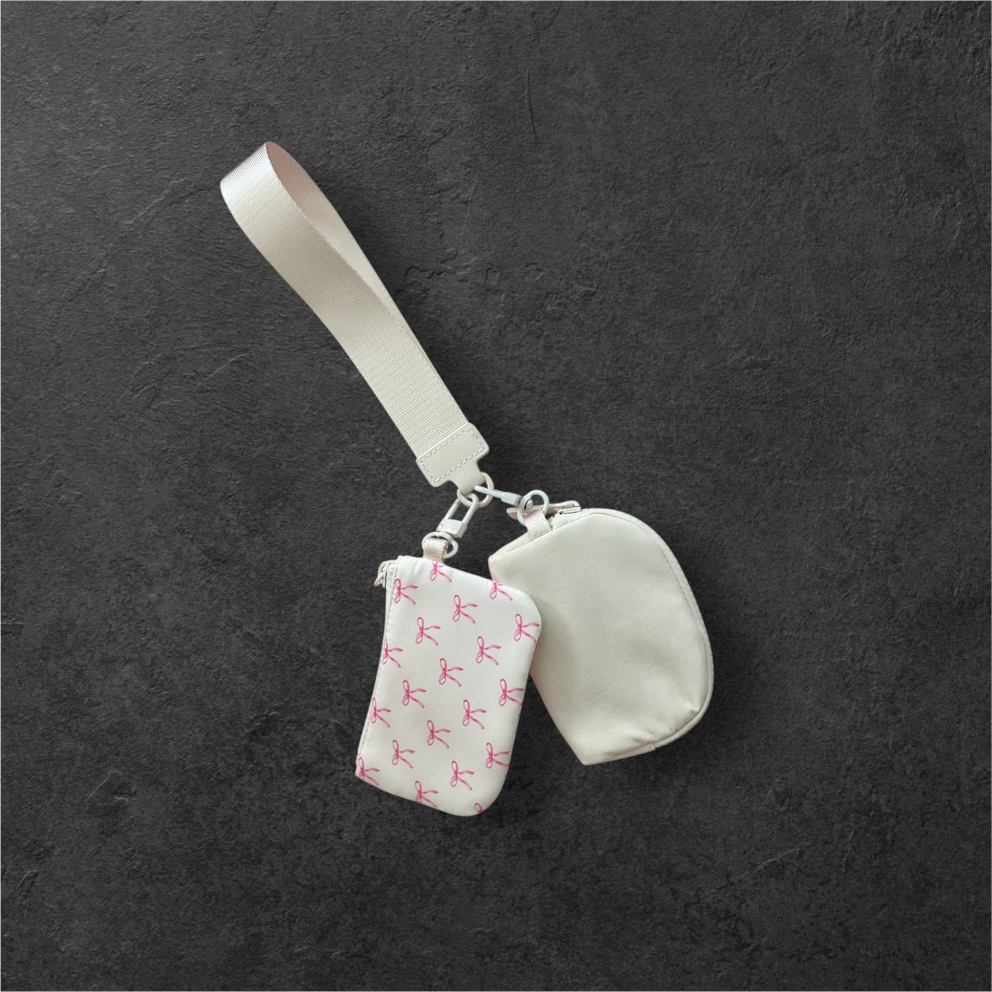 Double Pouch Wristlet