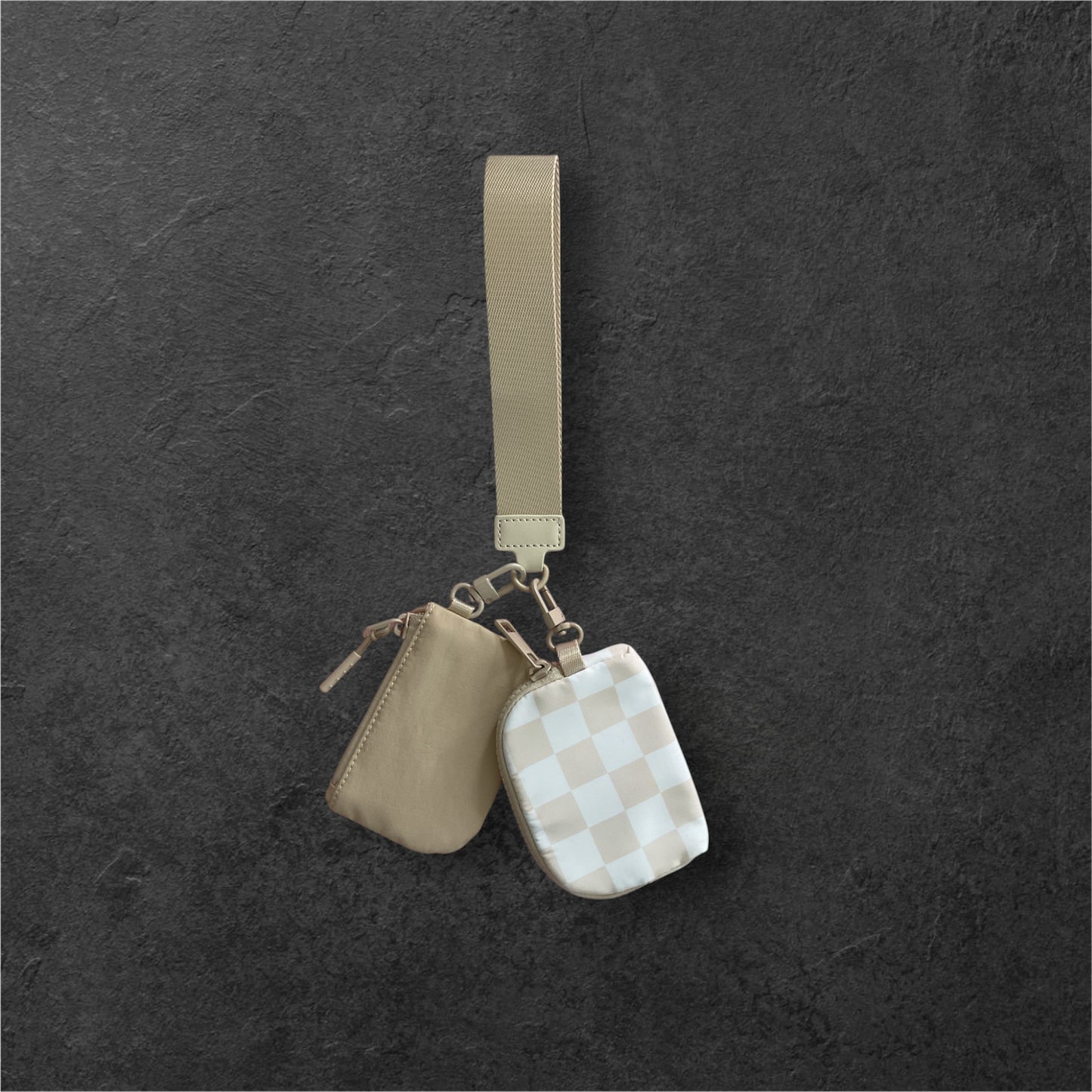 Double Pouch Wristlet
