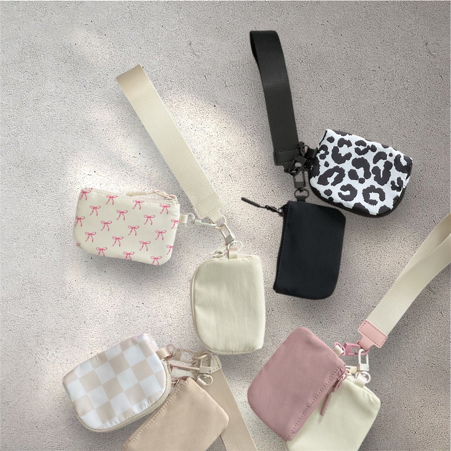 Double Pouch Wristlet