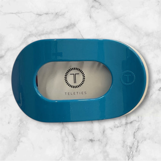 Blue Flat Claw Clip