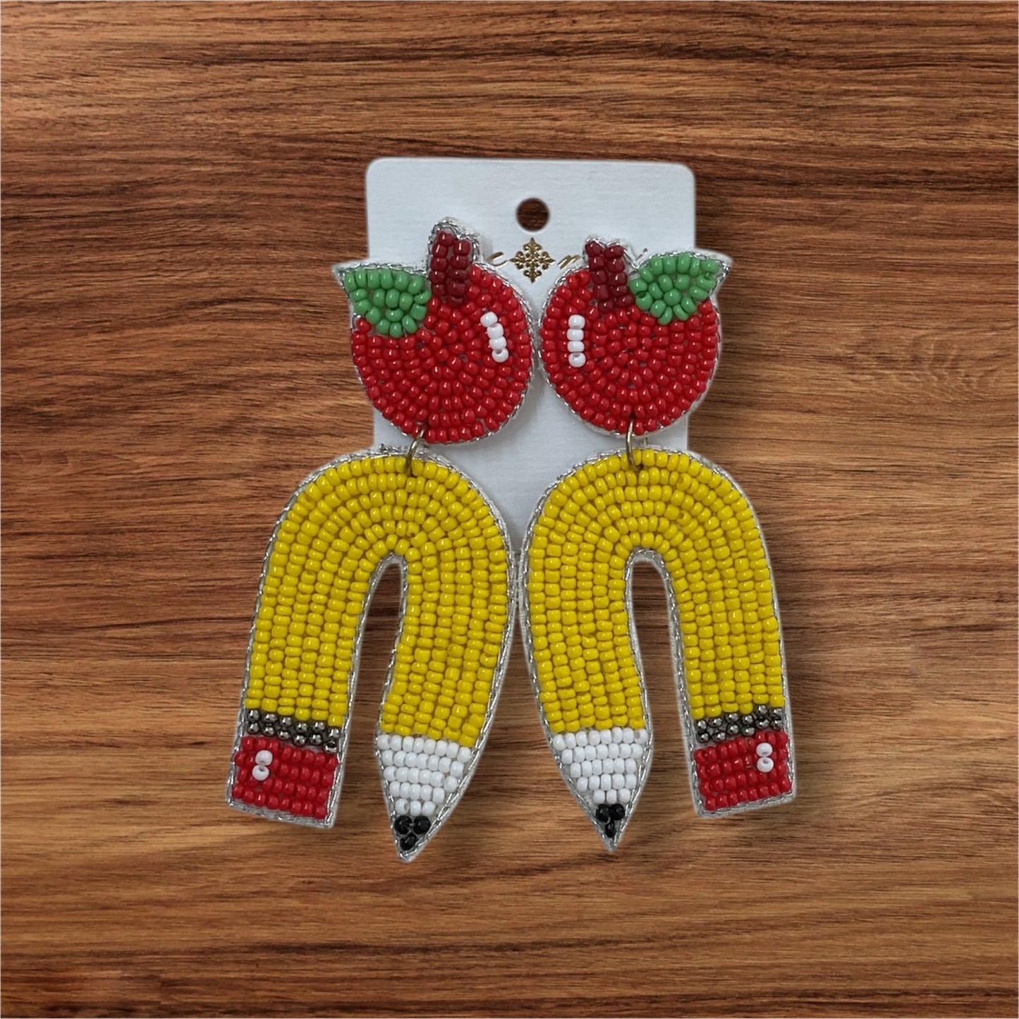 Pencil Teacher Earrings