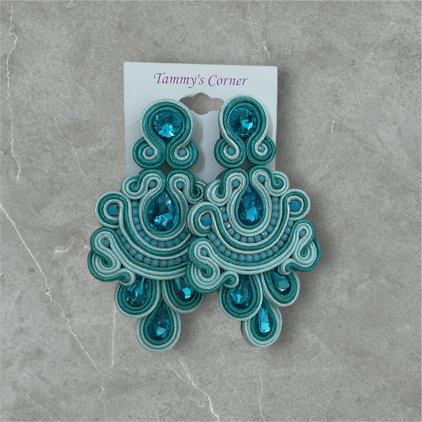 Lagoon Lace Earrings