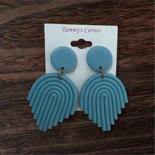 Arched Horizon Earrings