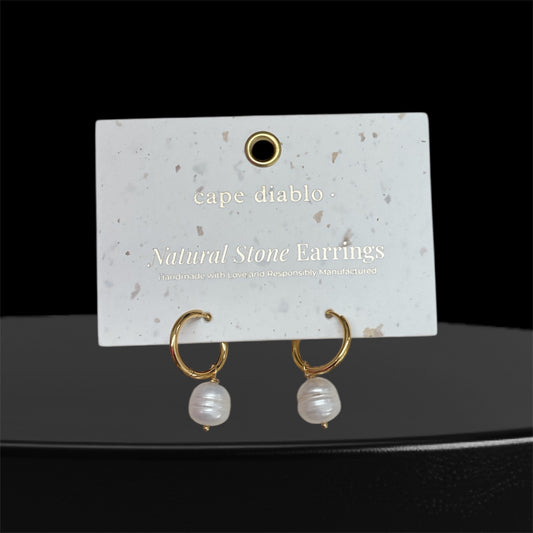 Cape Diablo Natural Stone Earrings