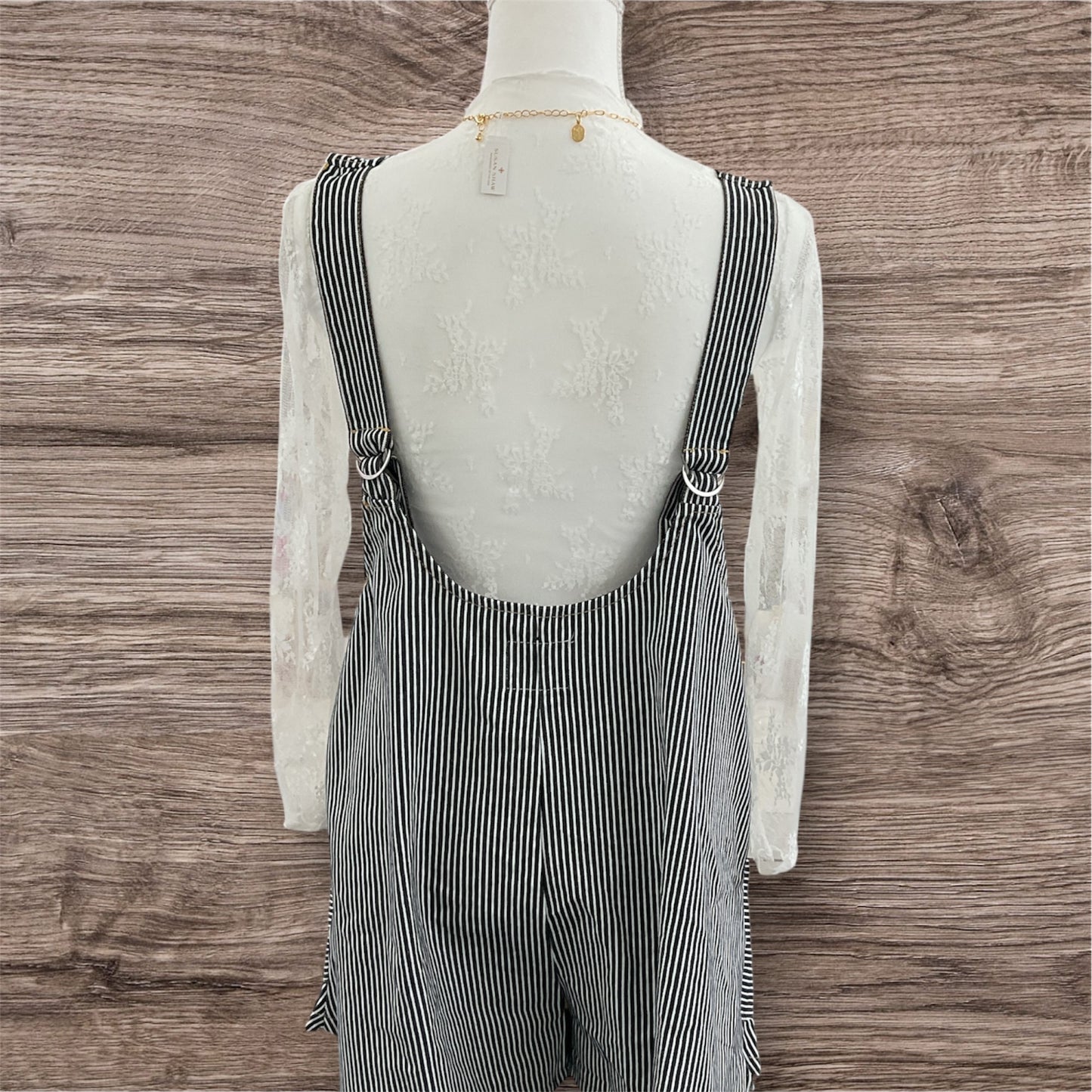 Striped Beauty Overalls