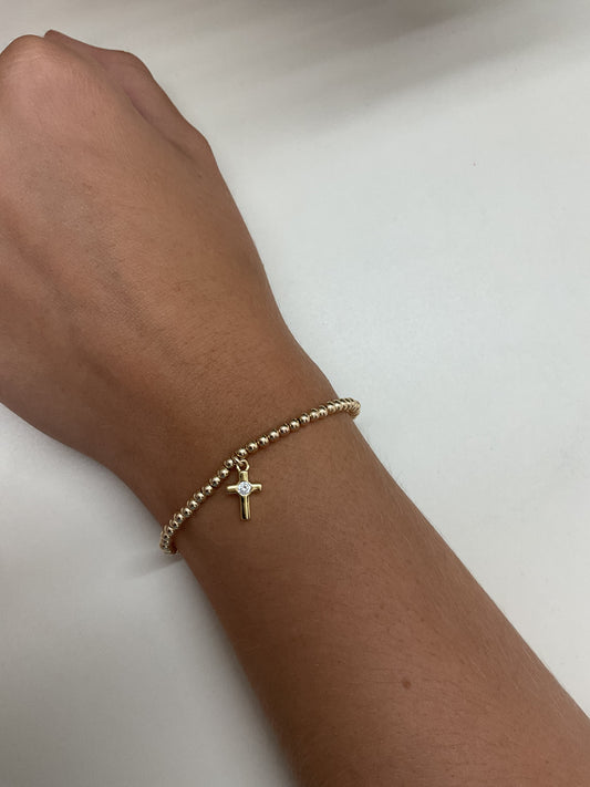 BB Grace Cross 7” Bracelet