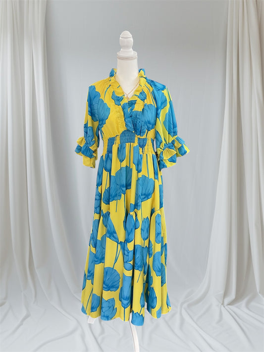 The Blue Poppy Dress