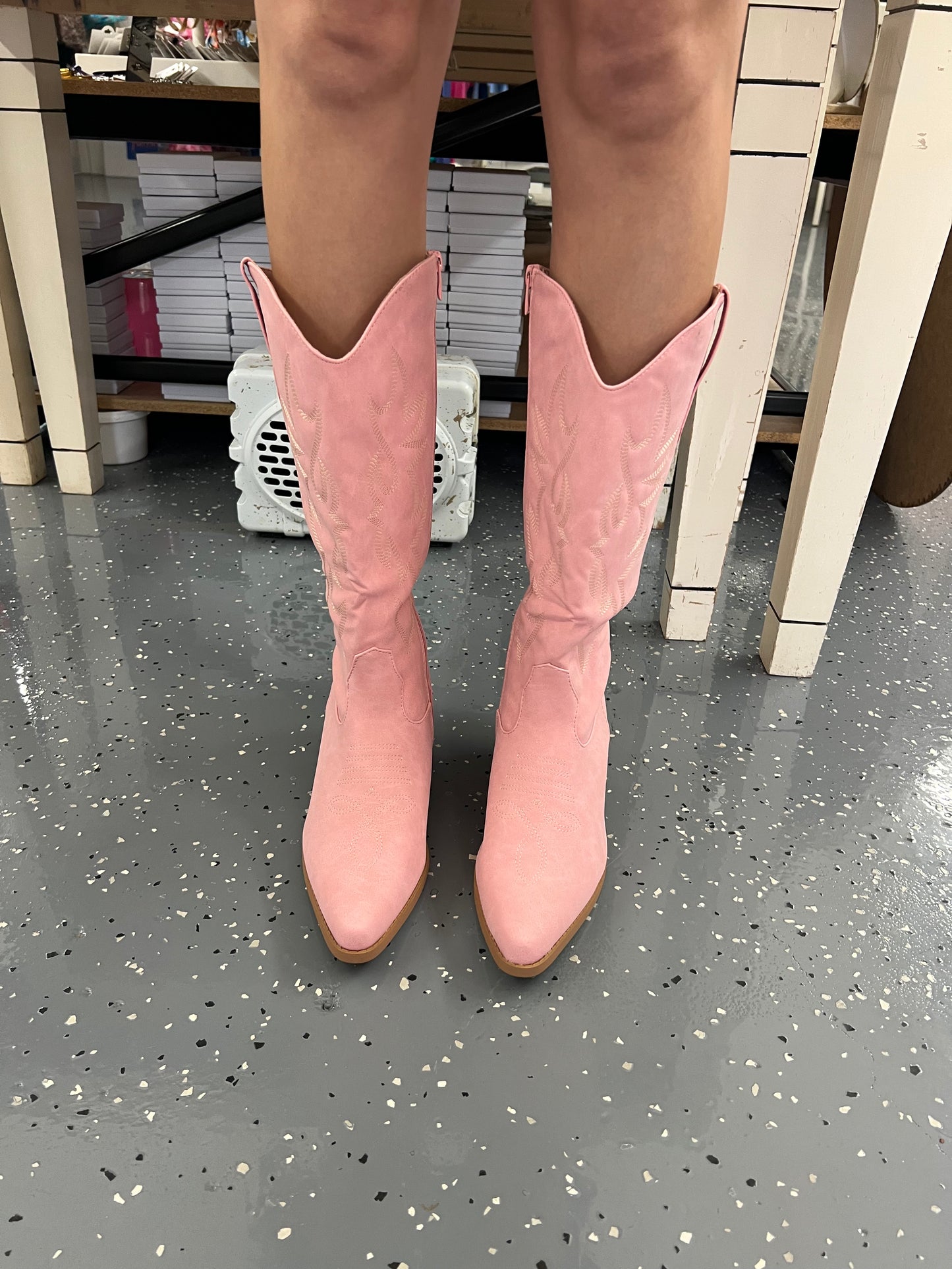 Cowboy Boots Pink
