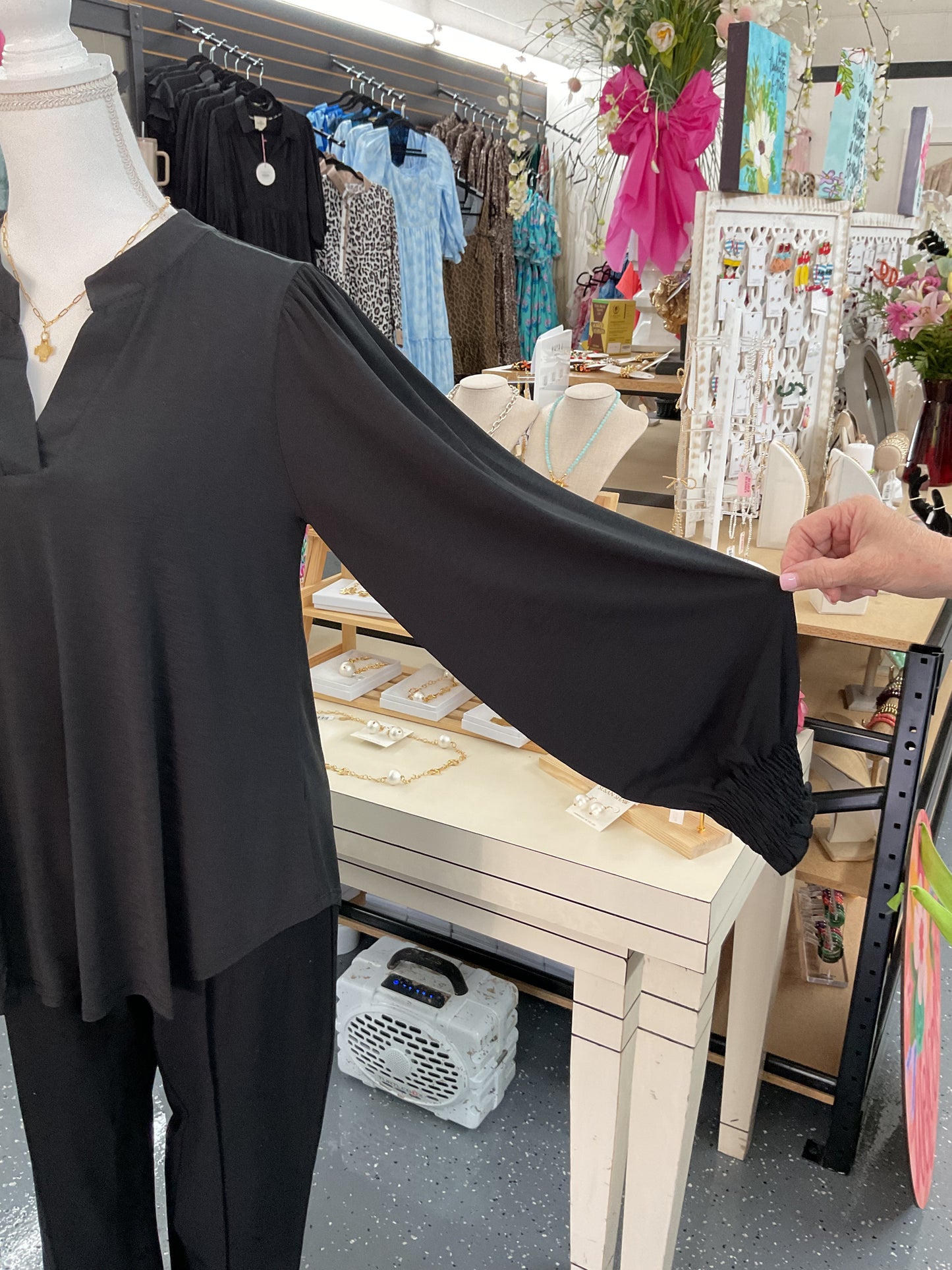 Midnight Grace Blouse