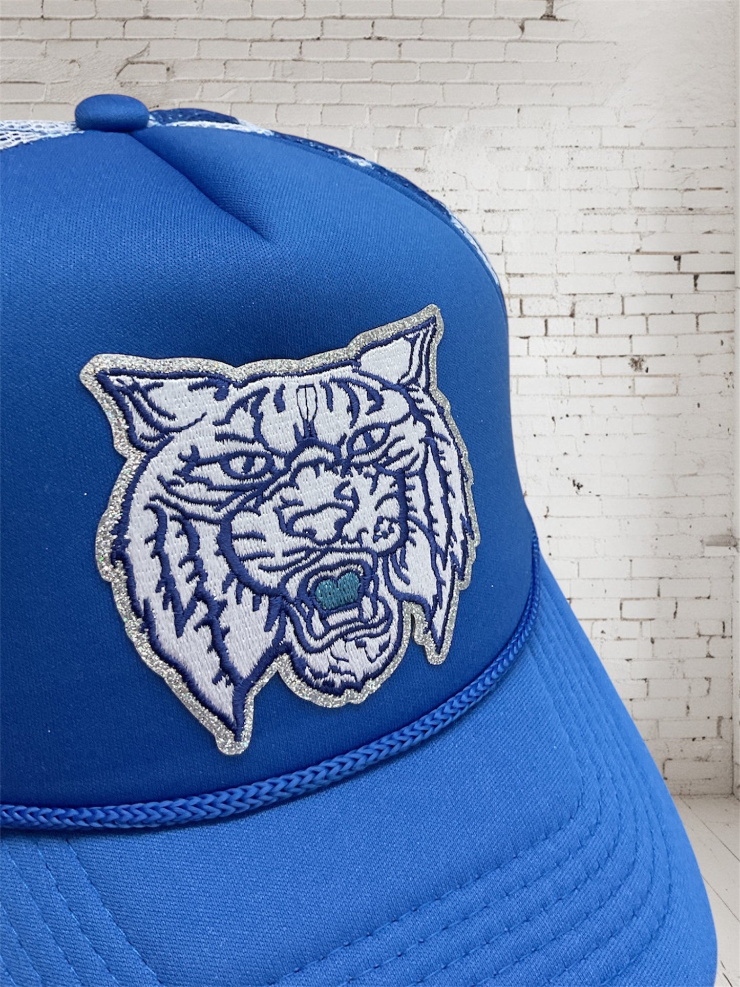 Wildcat Spirit Checkerboard Trucker Hat