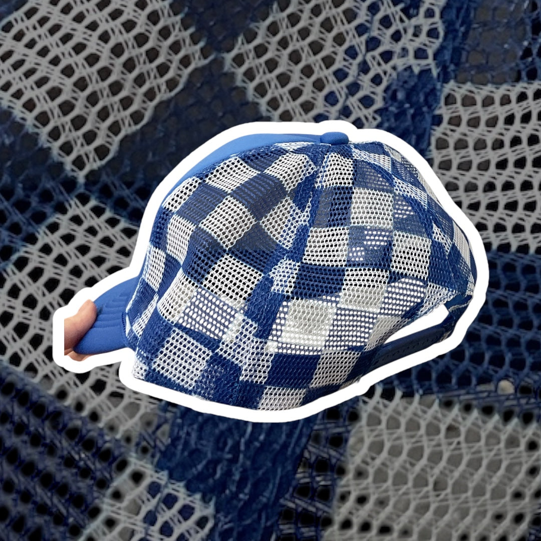 Wildcat Spirit Checkerboard Trucker Hat