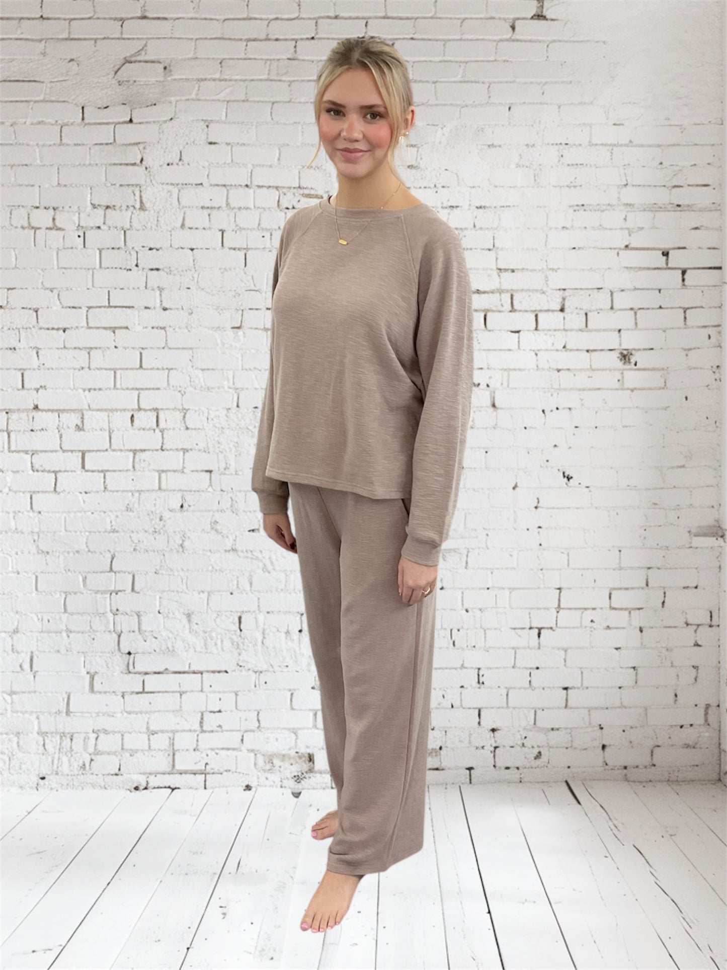 Textured Set Ash Mocha