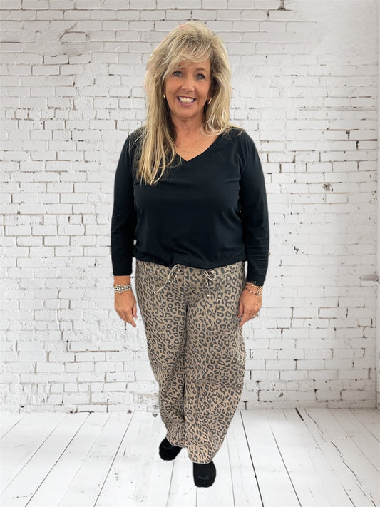Leopard Jeans