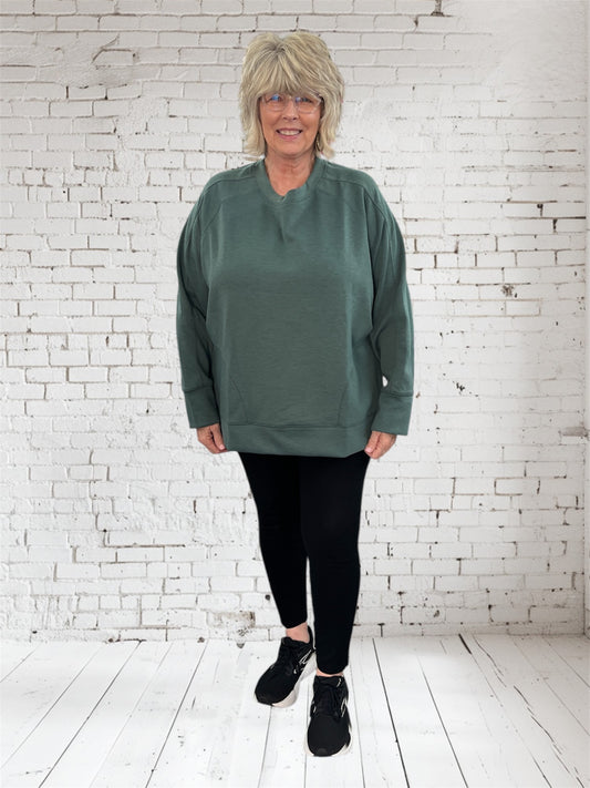 Scuba Ash Jade Pullover