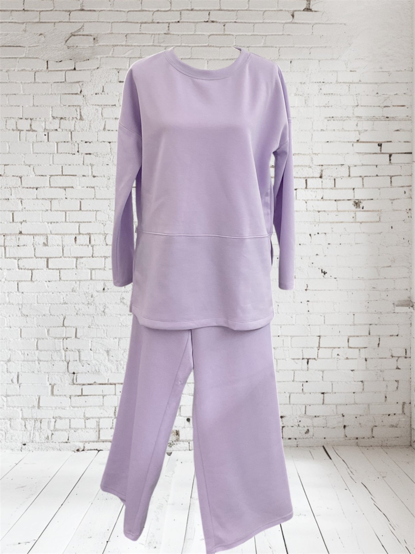 Lilac Pullover Slit Set