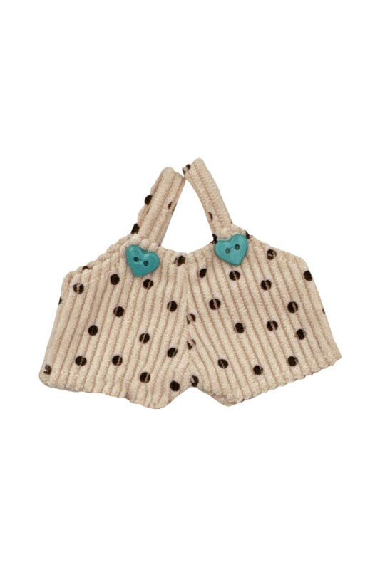 Mini Monster Leopard Pattern Overall Outfit