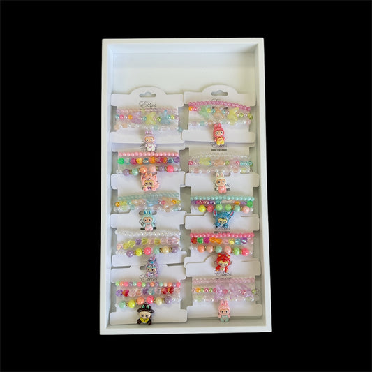 Mini Monster Kids Beaded Bracelets