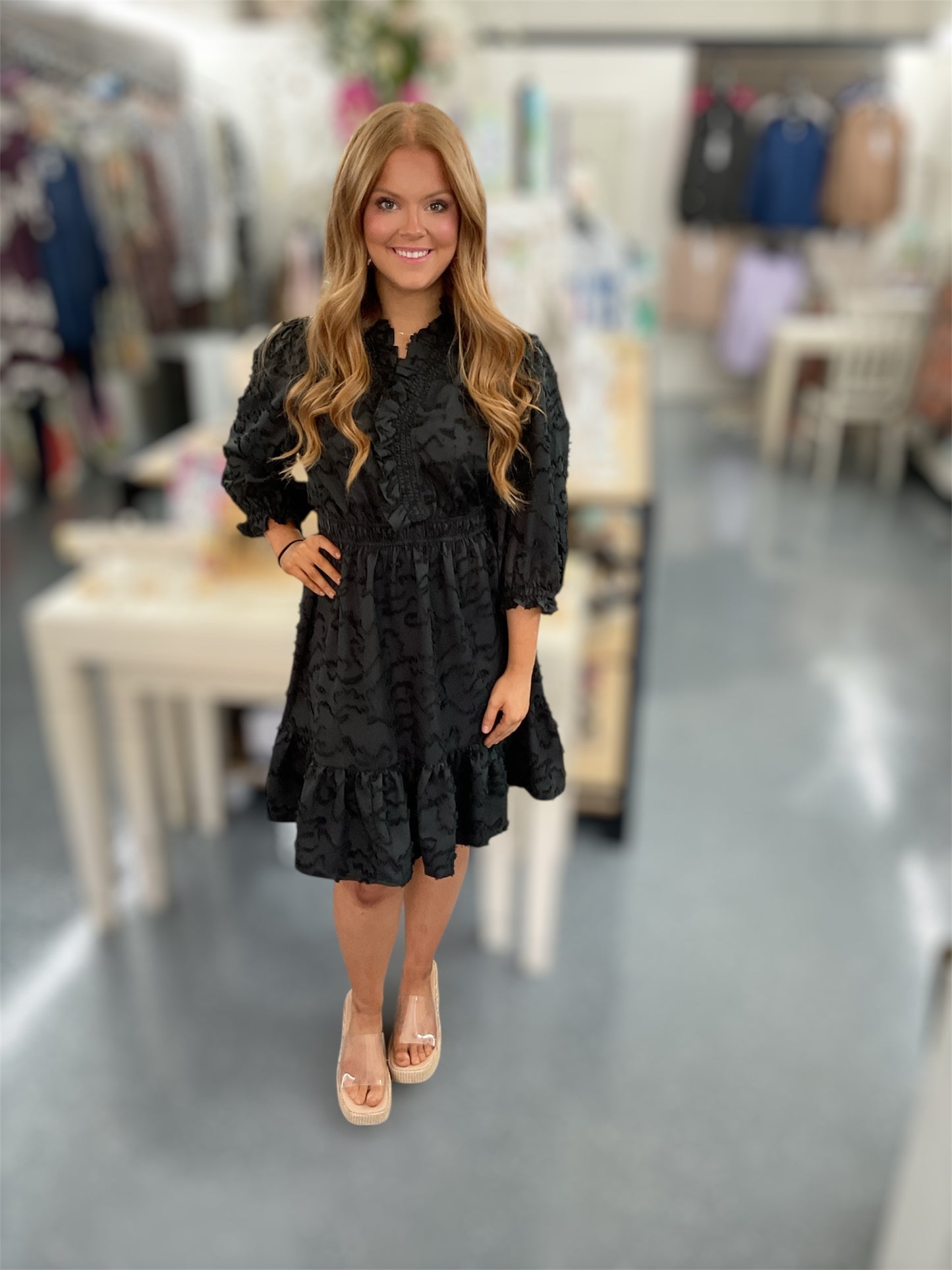 Midnight Whisper Dress