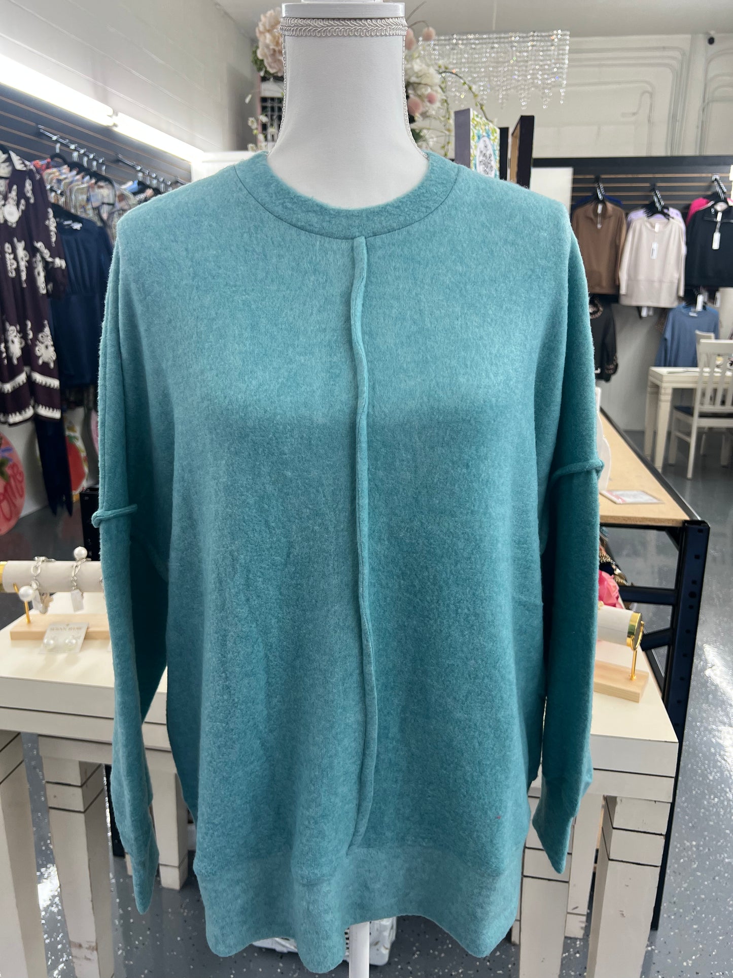 The Hannah Dusty Teal