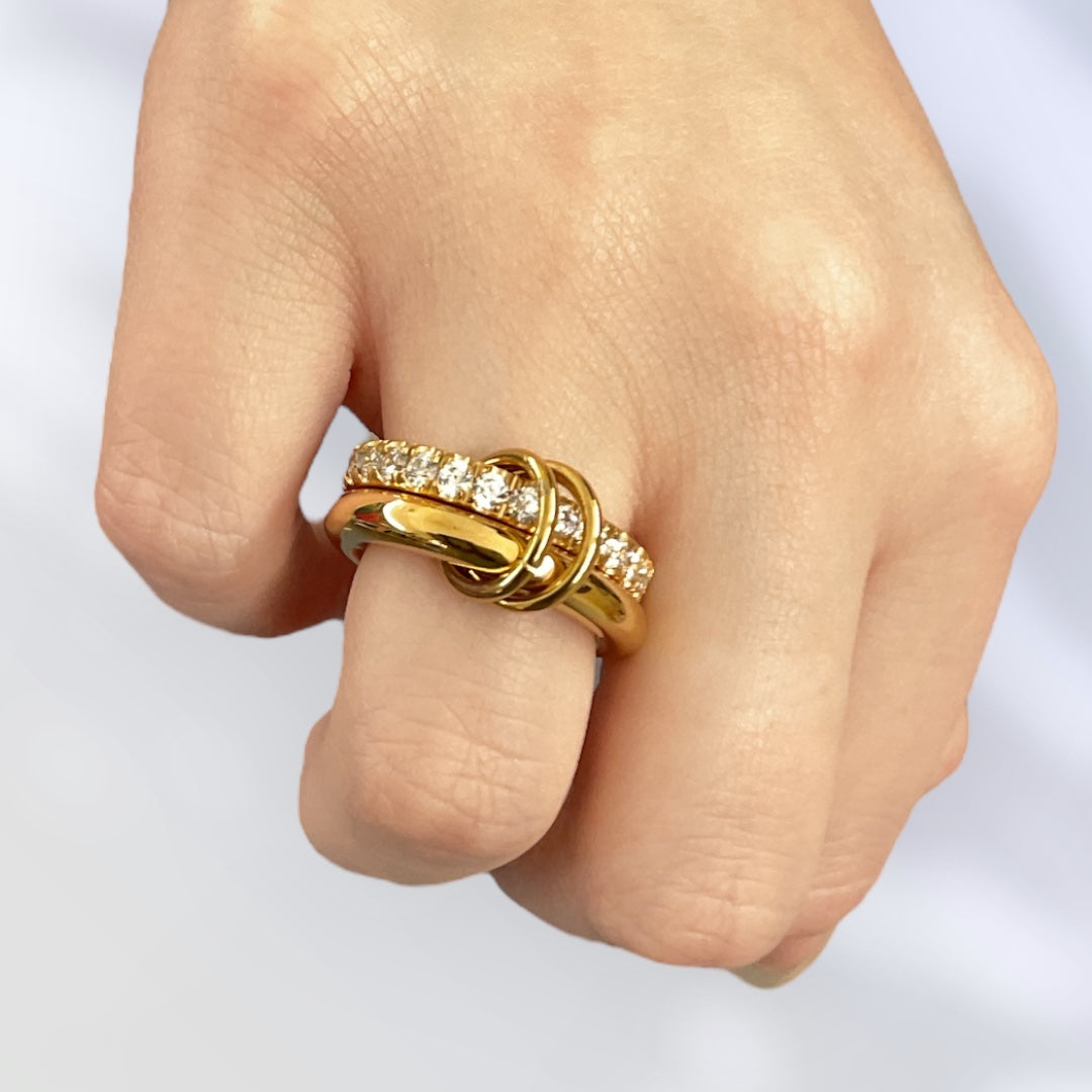 Gold Stack Ring