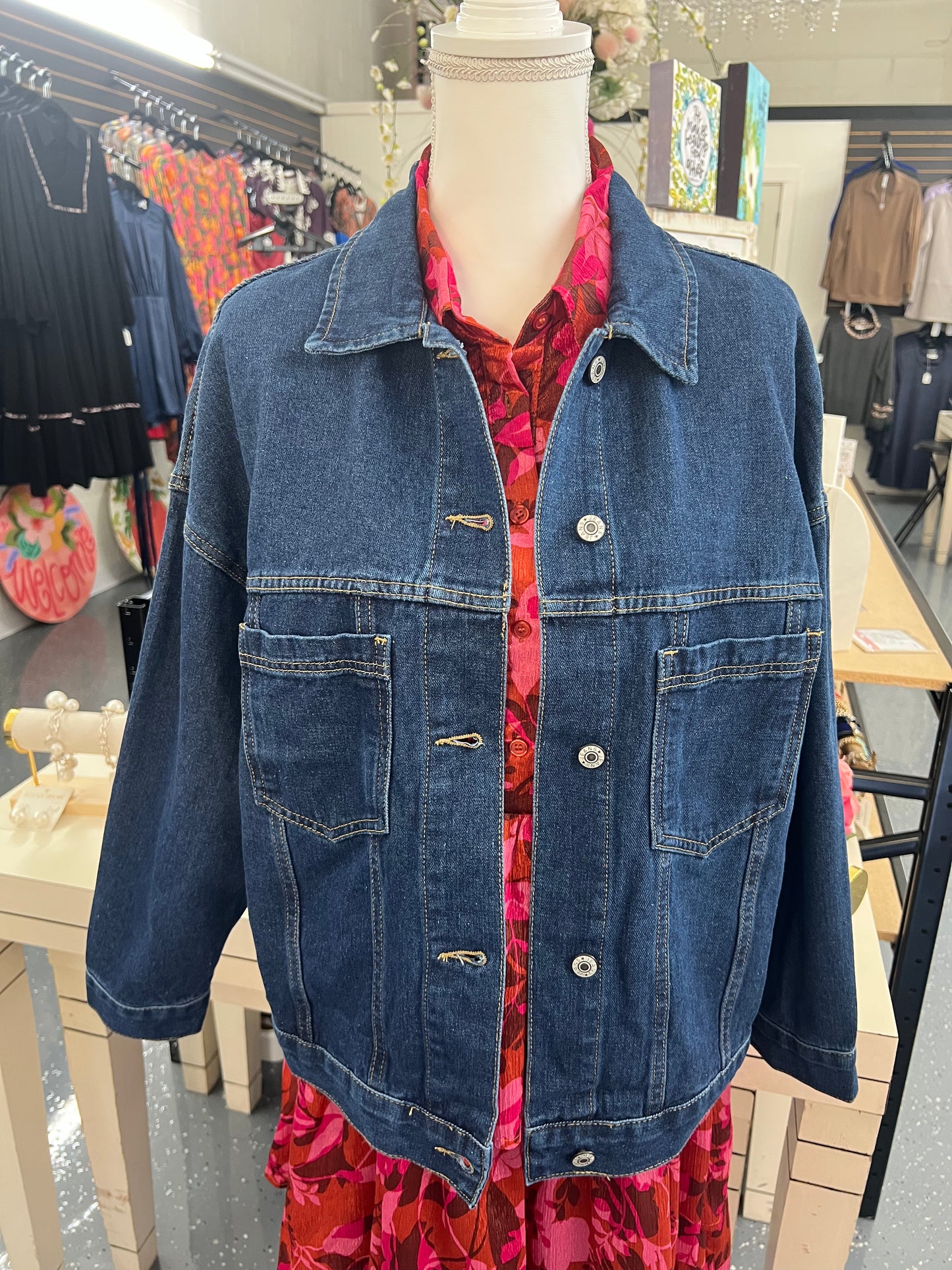 Dark Wash Jean Jacket