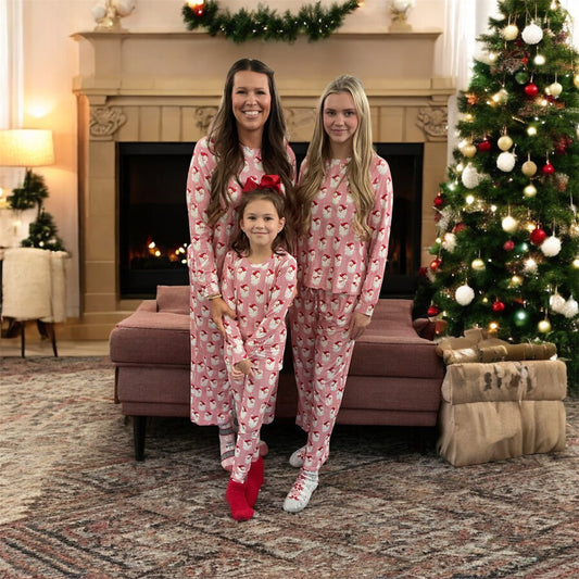 Santa Baby Red Annie PJ Set Adult