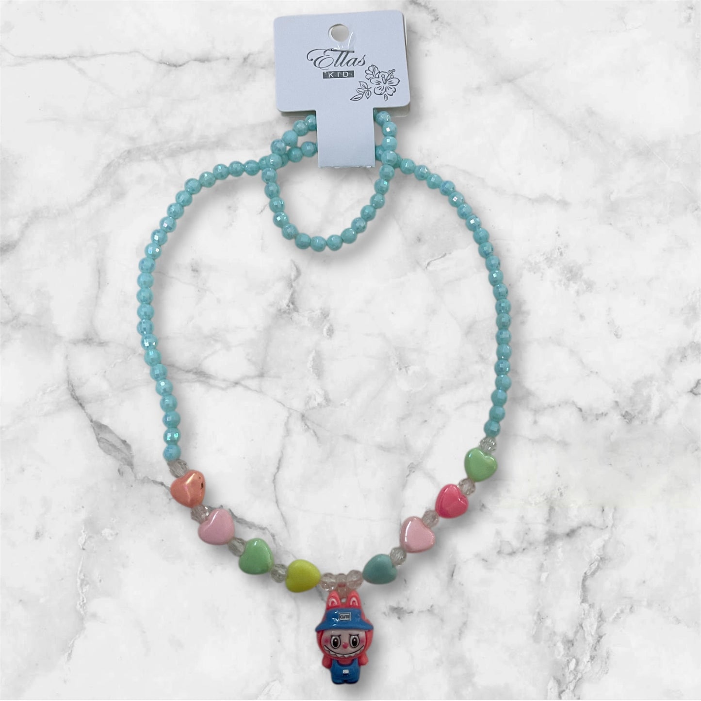 Little Monster Beaded Necklace Kids