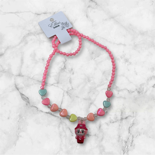 Little Monster Beaded Necklace Kids