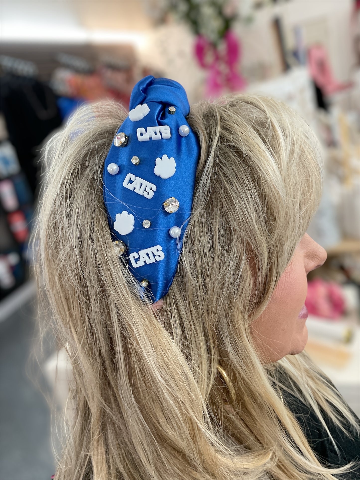 Cats Headband Royal