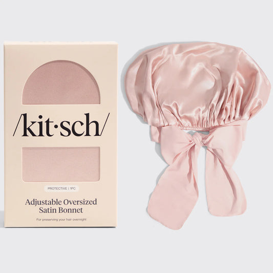 Kitsch Oversized Satin Bonnet