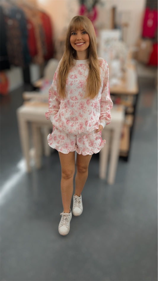Pink Breeze Lounge Set