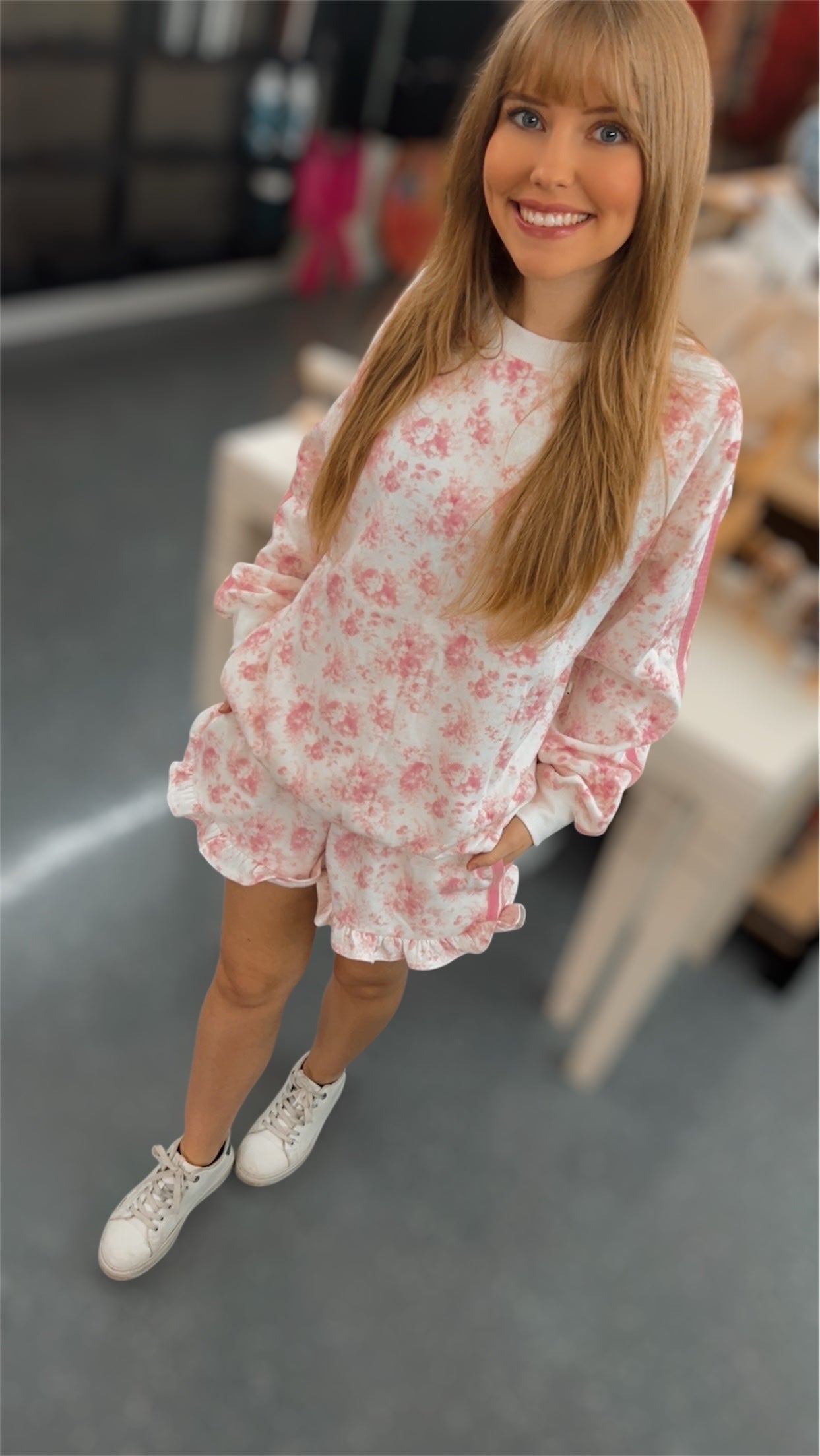 Pink Breeze Lounge Set