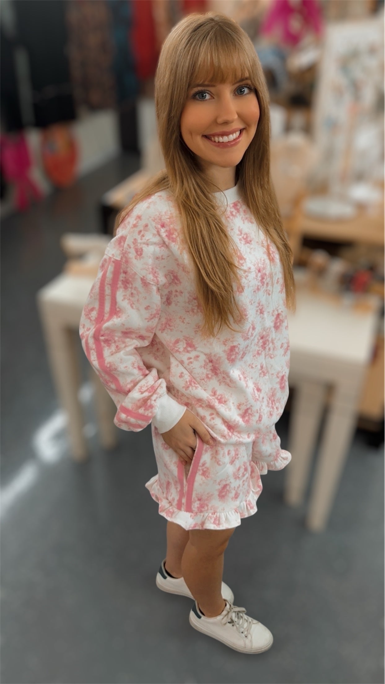 Pink Breeze Lounge Set