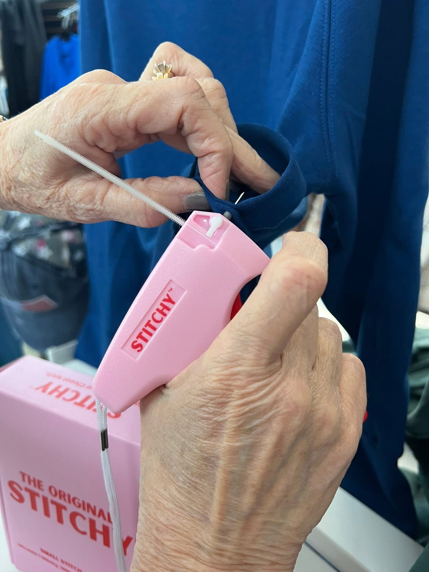 The Original Stitchy – On-the-Go Clothing Fixer