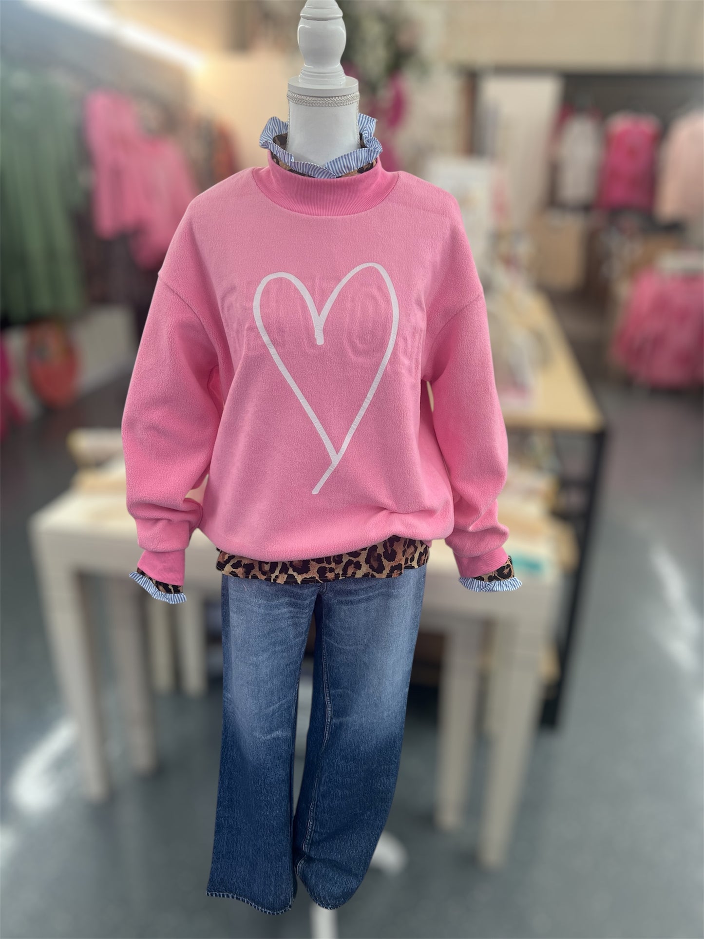 Two Sides of Love Reversible Sweatshirt