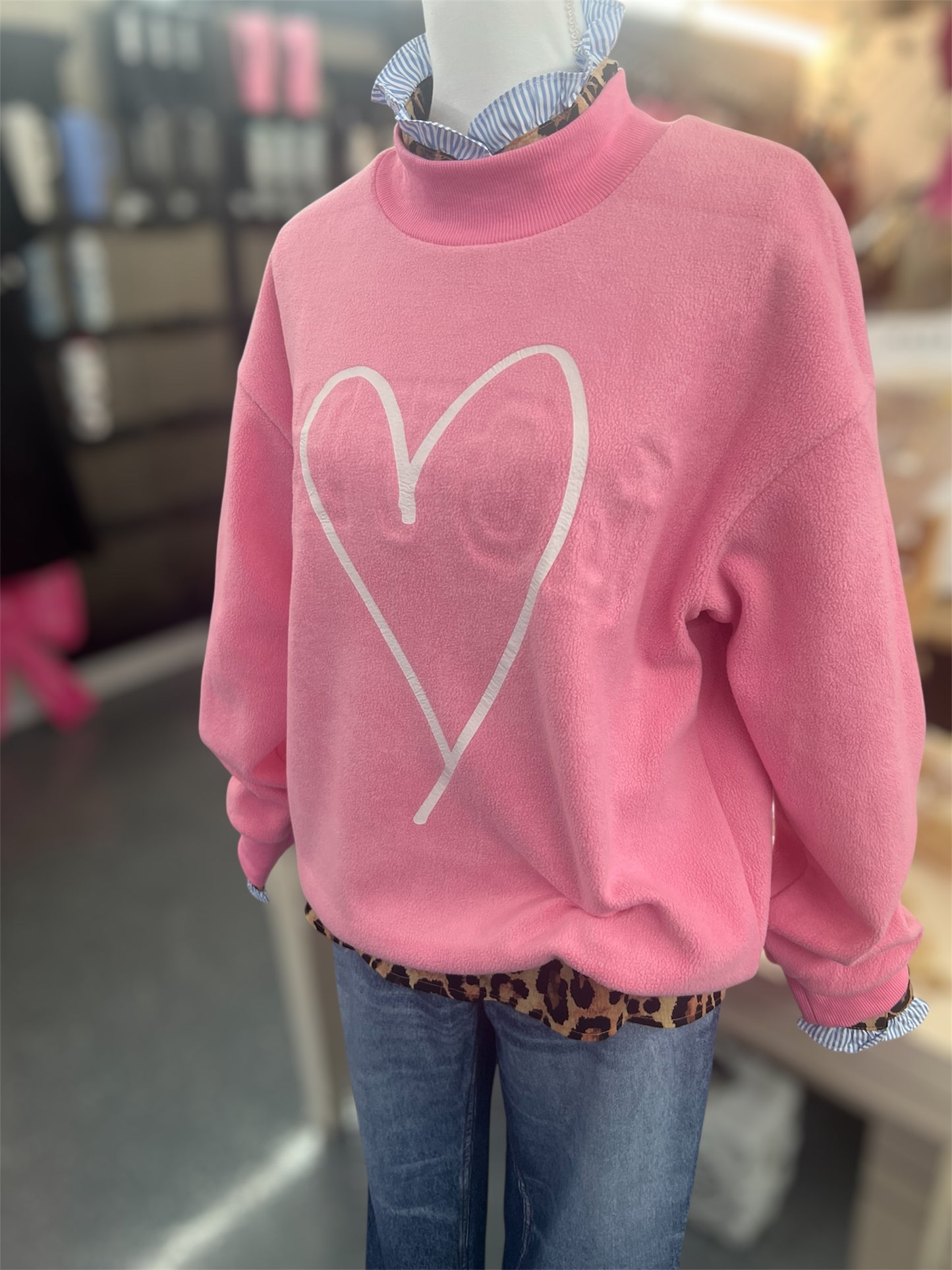 Two Sides of Love Reversible Sweatshirt