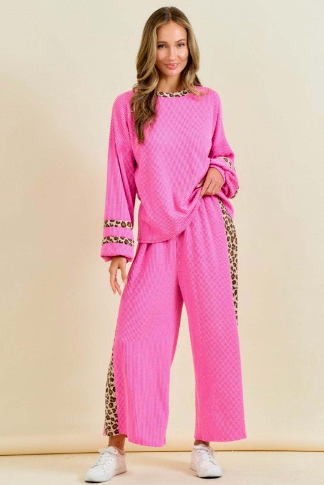 Pink Leopard Set