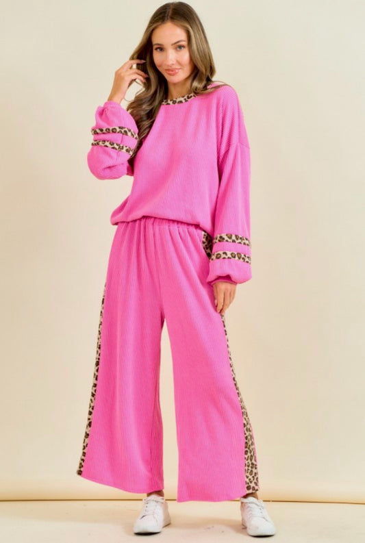 Pink Leopard Set
